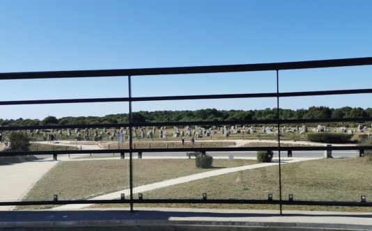 Garde-corps métallique pour la Maison des Mégalithes de Carnac - Renouard