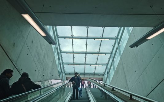 Verrière acier de la station Mabilais à Rennes | Renouard