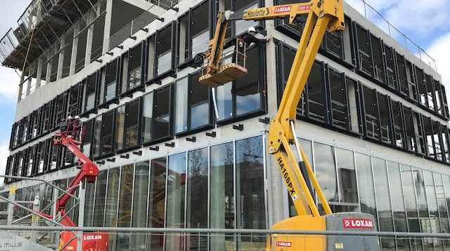 Menuiseries aluminium pour MBA Mutuelle | Projet du Groupe Lamotte