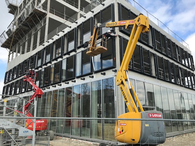 Menuiseries aluminium pour MBA Mutuelle | Projet du Groupe Lamotte